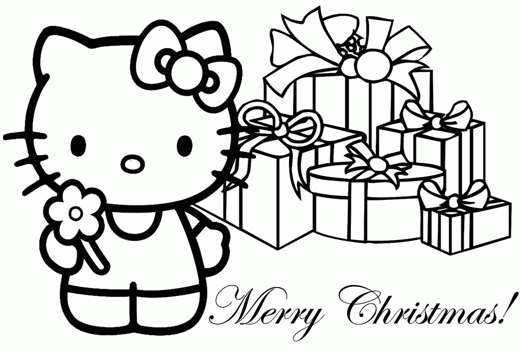 Colouring Pages For Kids Hello Kitty Clip Art Library