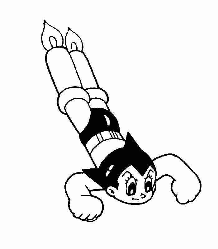 ASTRO BOY coloring pages : 12 printables of your favorite TV