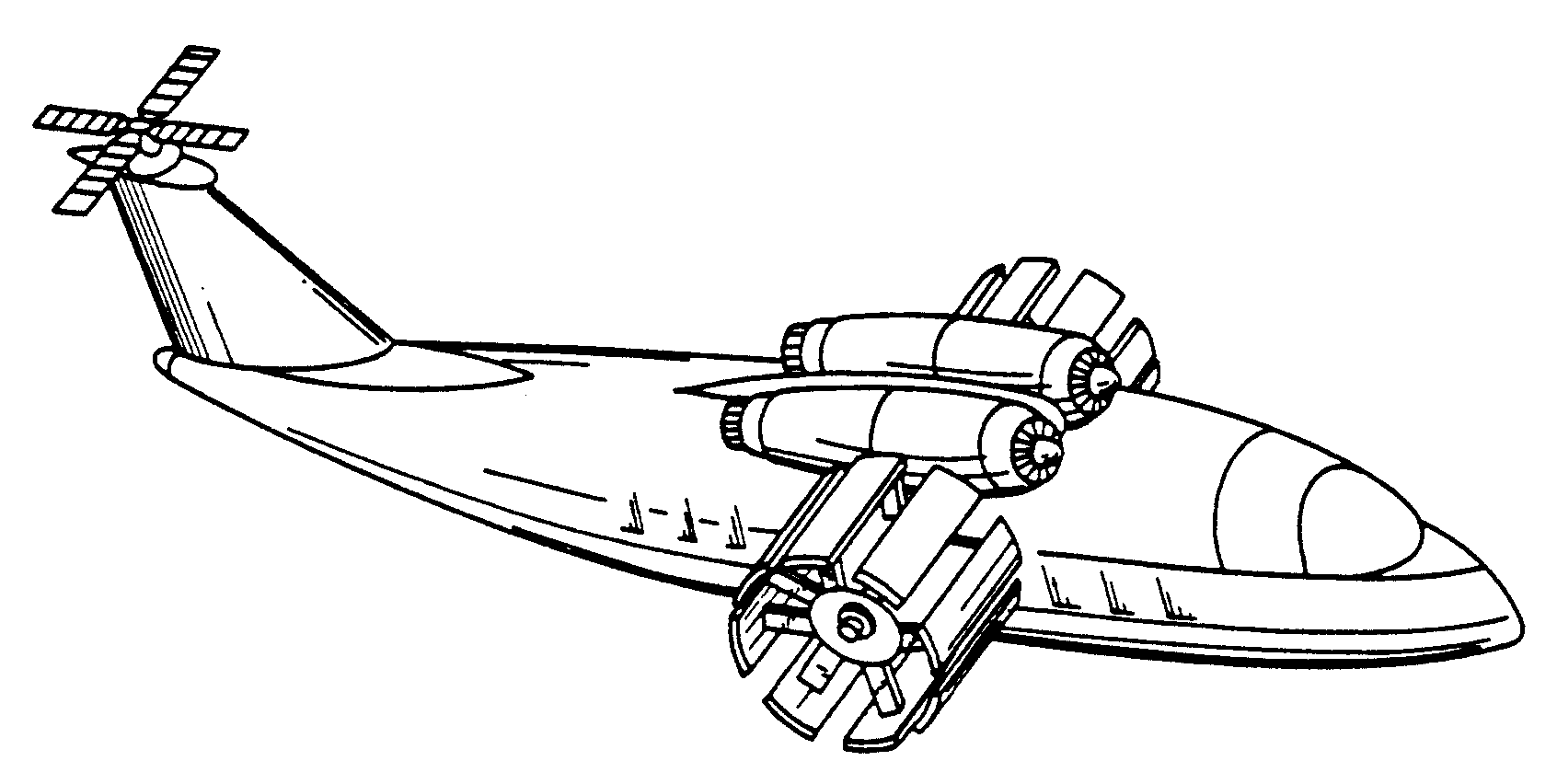 Ferris Wheel Coloring Page