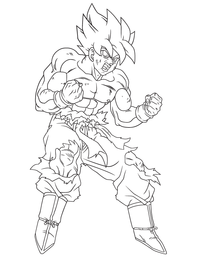 Free Broly Coloring Pages, Download Free Broly Coloring Pages png ...