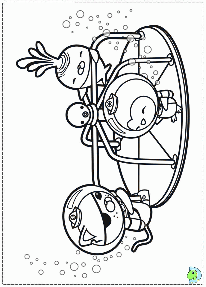 octonauts captain barnacles coloring pages