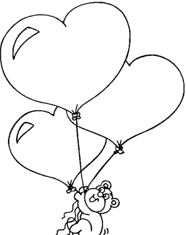 Valentines Day Coloring Pages - Clip Art Library