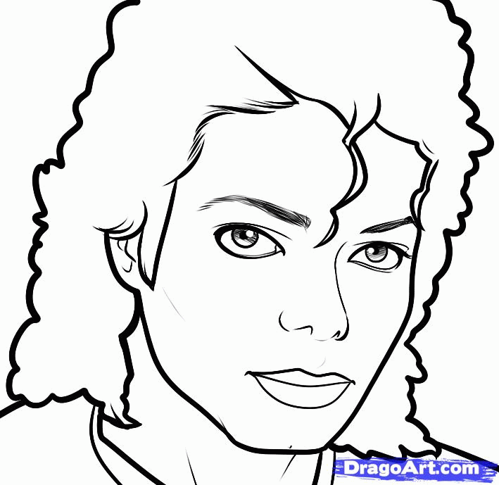 michael-jackson-print-out-black-and-white-clip-art-library