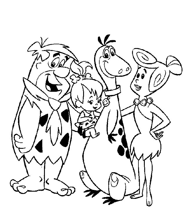 Flintstones Coloring Pages