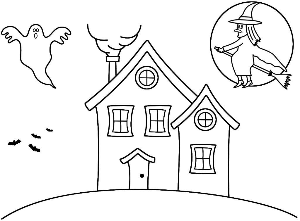 Gingerbread House Pictures To Color