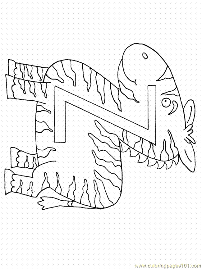 Coloring Pages Z Zebra (Education  Alphabets) | free printable