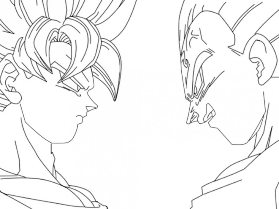 Dragon Ball Z Pictures Of Goku To Print Free Coloring Pages Free