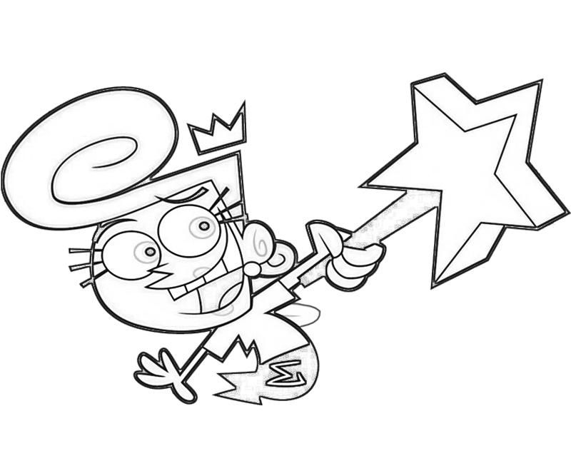 fairly odd parents characters coloring pages