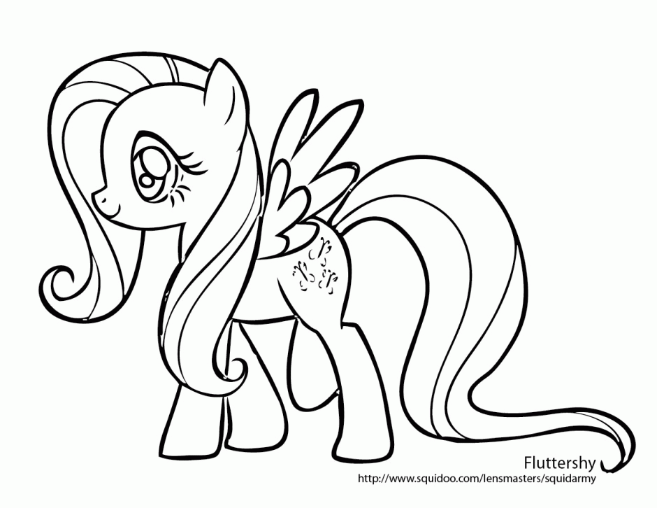 My Little Pony Páginas para colorir Rainbow Dash - GBcoloring