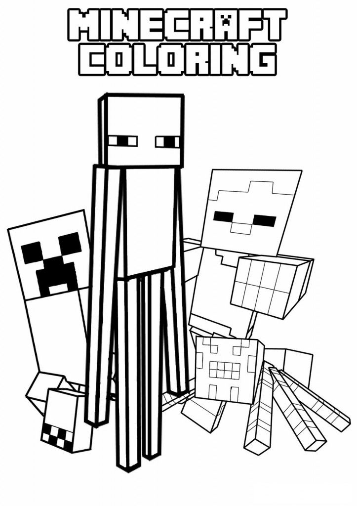 Printable Minecraft City Coloring Pages - Desenhos Para Colorir Minecraft  Transparent PNG - 500x667 - Free Download on NicePNG