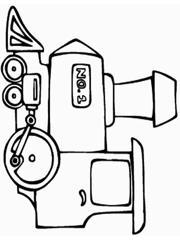 Pictures Of Trains To Color