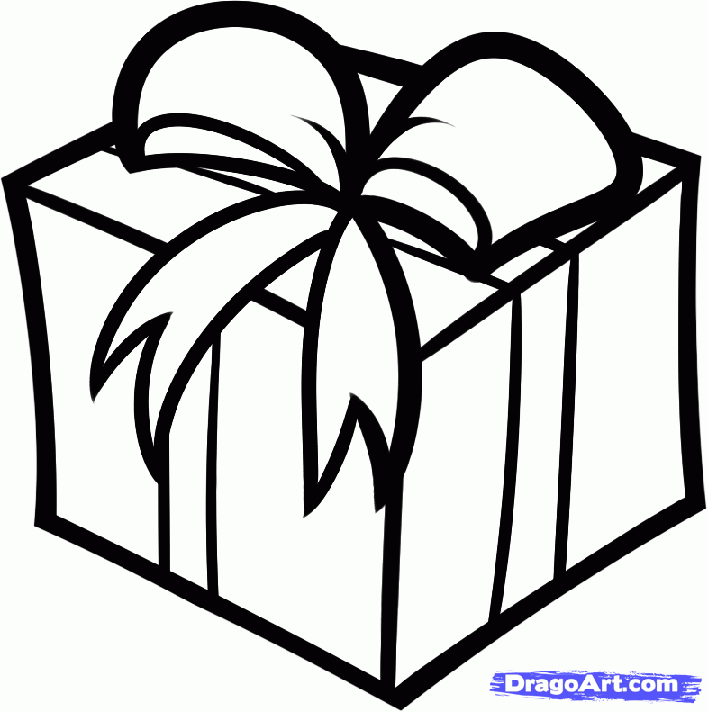 Vector hand drawn gift box sketch illustration. Elements are layered  separately. Easy editable Stock Vector Image & Art - Alamy