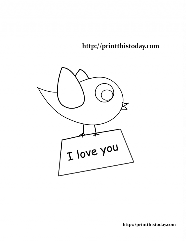 Flying Bird Coloring Pages Free Printable Flying Bird Coloring