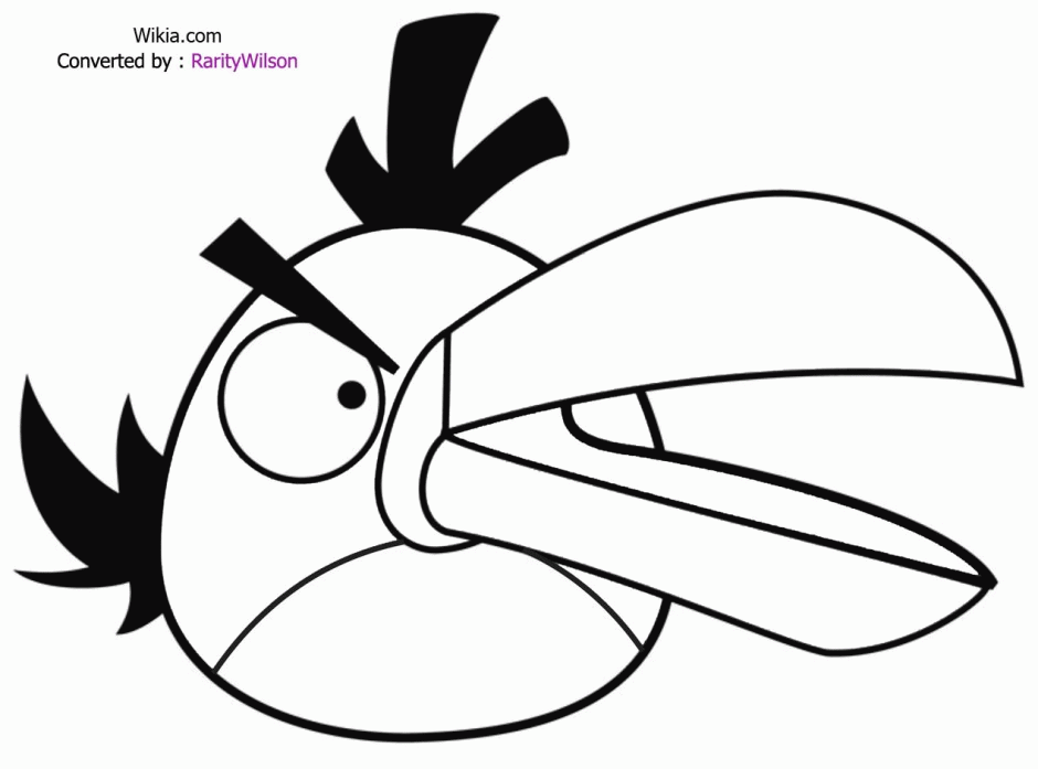 Angry Bird Drawing Tutorial - How to draw Angry Bird step by step-saigonsouth.com.vn
