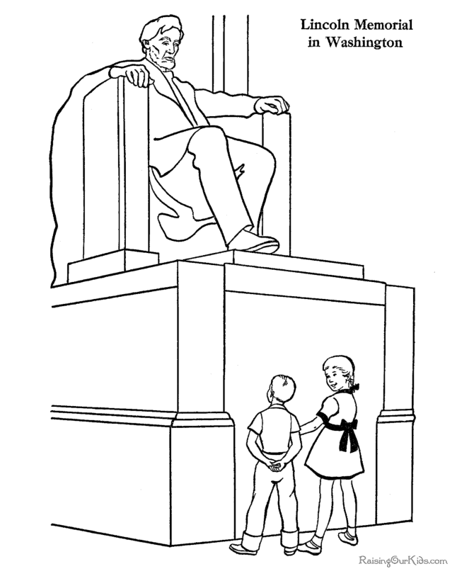 george washington cherry tree coloring pages