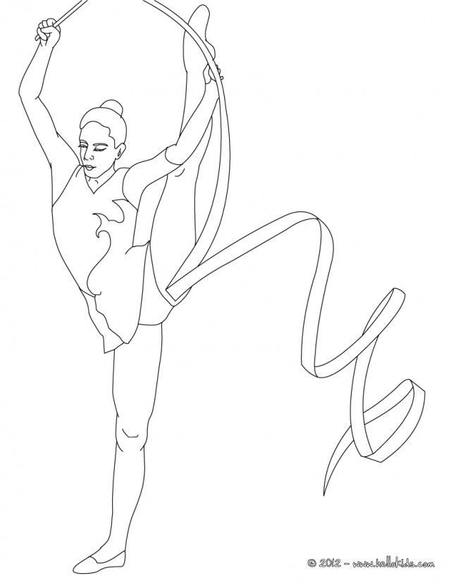 Ribbon Coloring Pages