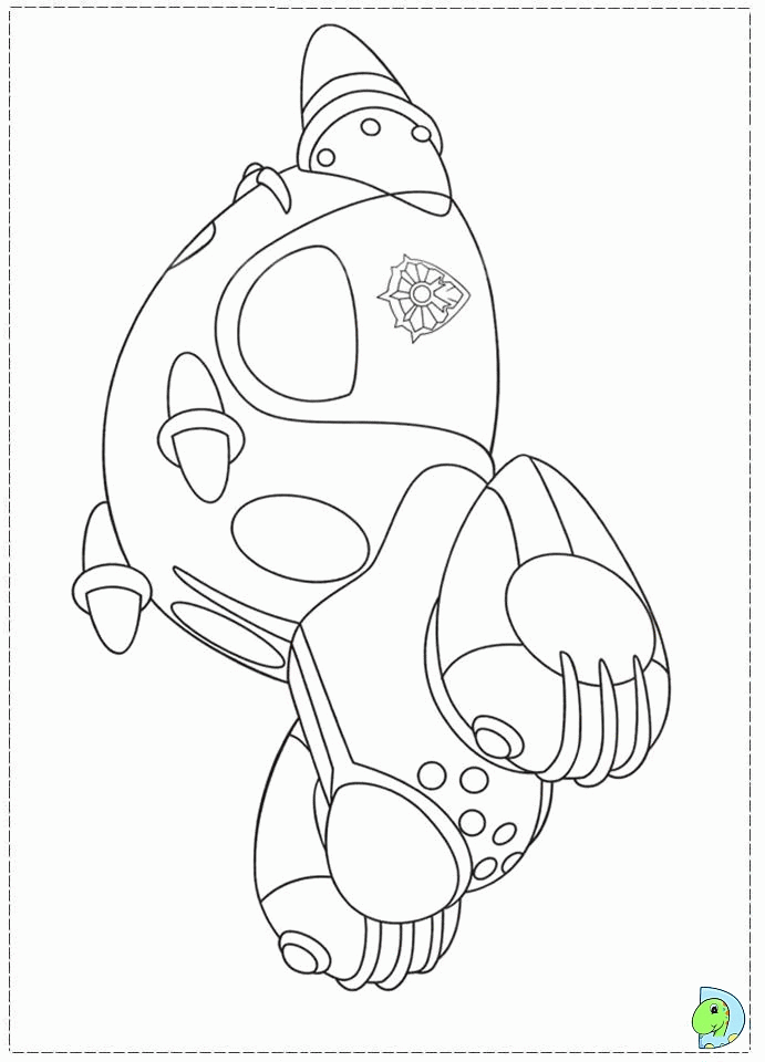 Astro Boy Colouring Pages