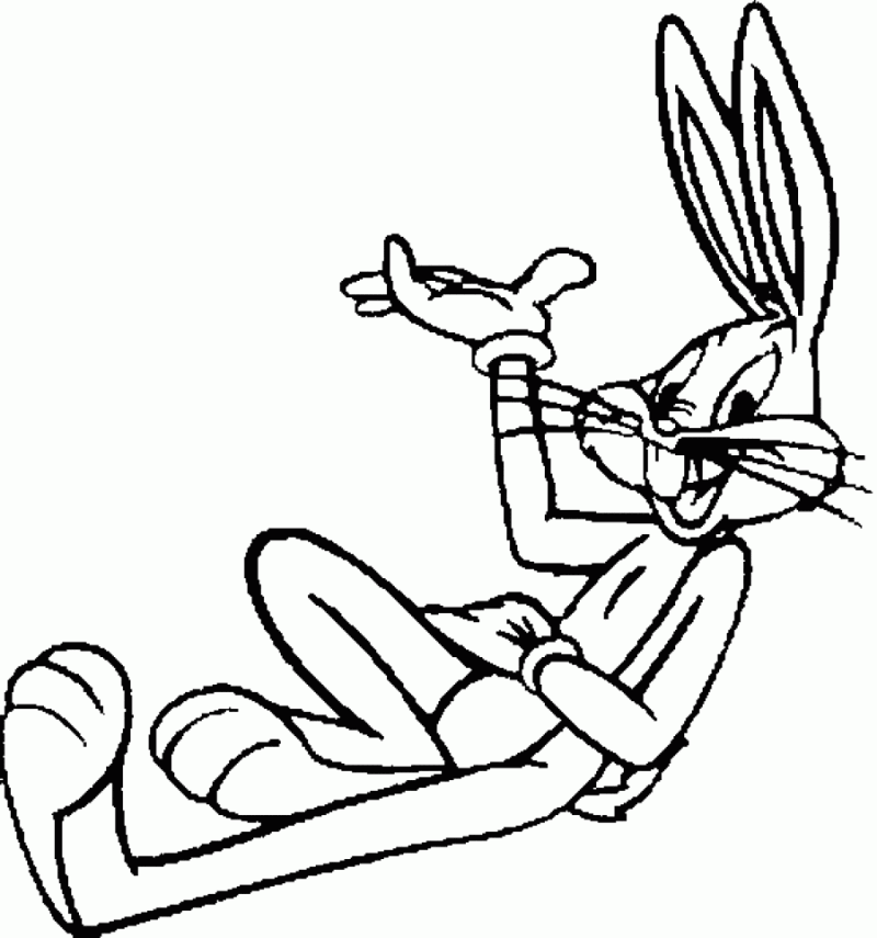 Bugs Bunny Coloring Pages Clip Art Library