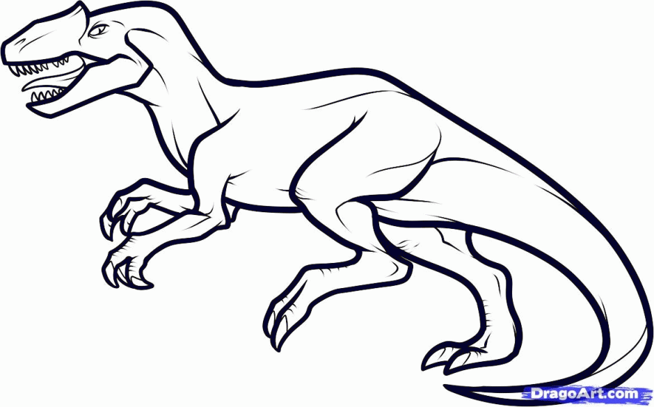 Jurassic World Drawing Realistic - Drawing Skill