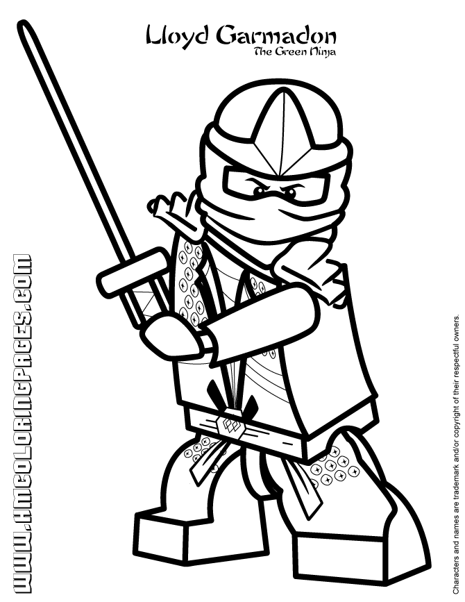 ninjago coloring pages lord garmadon