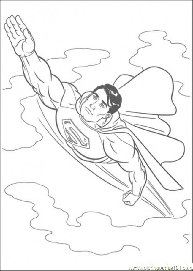Printable Superman Man Of Steel Coloring Pages |Clipart Library