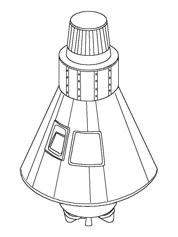 Coloring Page - Space coloring Page