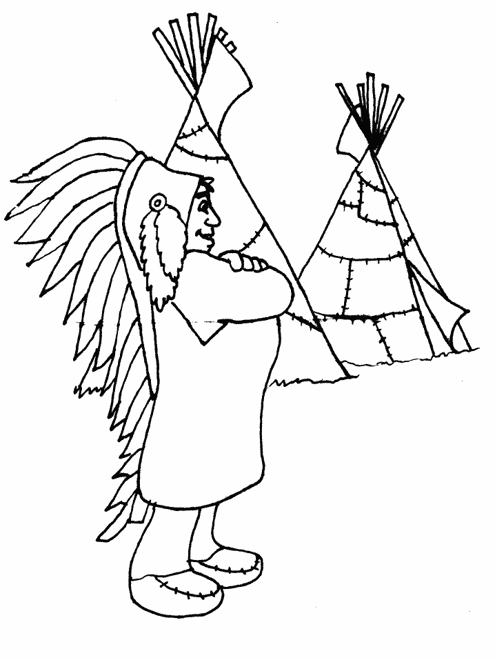 Natives coloring pages | Coloring