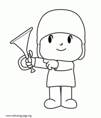 Desenhos Para Colorir Pocoyo - 567x794 PNG Download - PNGkit