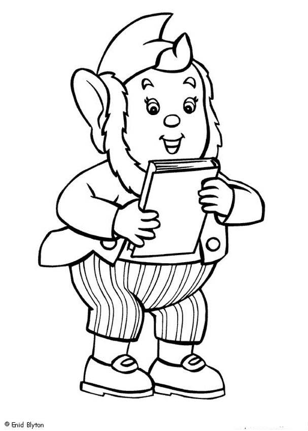 noddy coloring pages - Clip Art Library