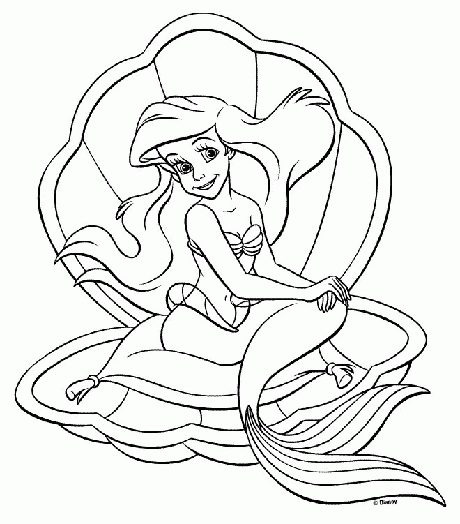 Ariel Coloring Pages | Coloring Pages To Print