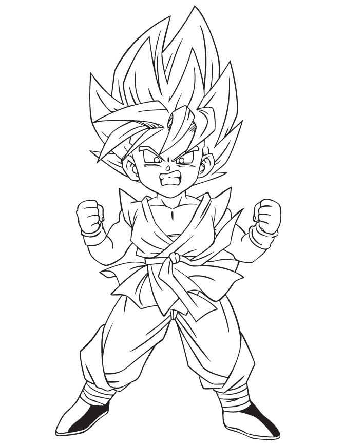 Gogeta Ssj4 Coloring Pages  Coloring pages, Humanoid sketch, Color