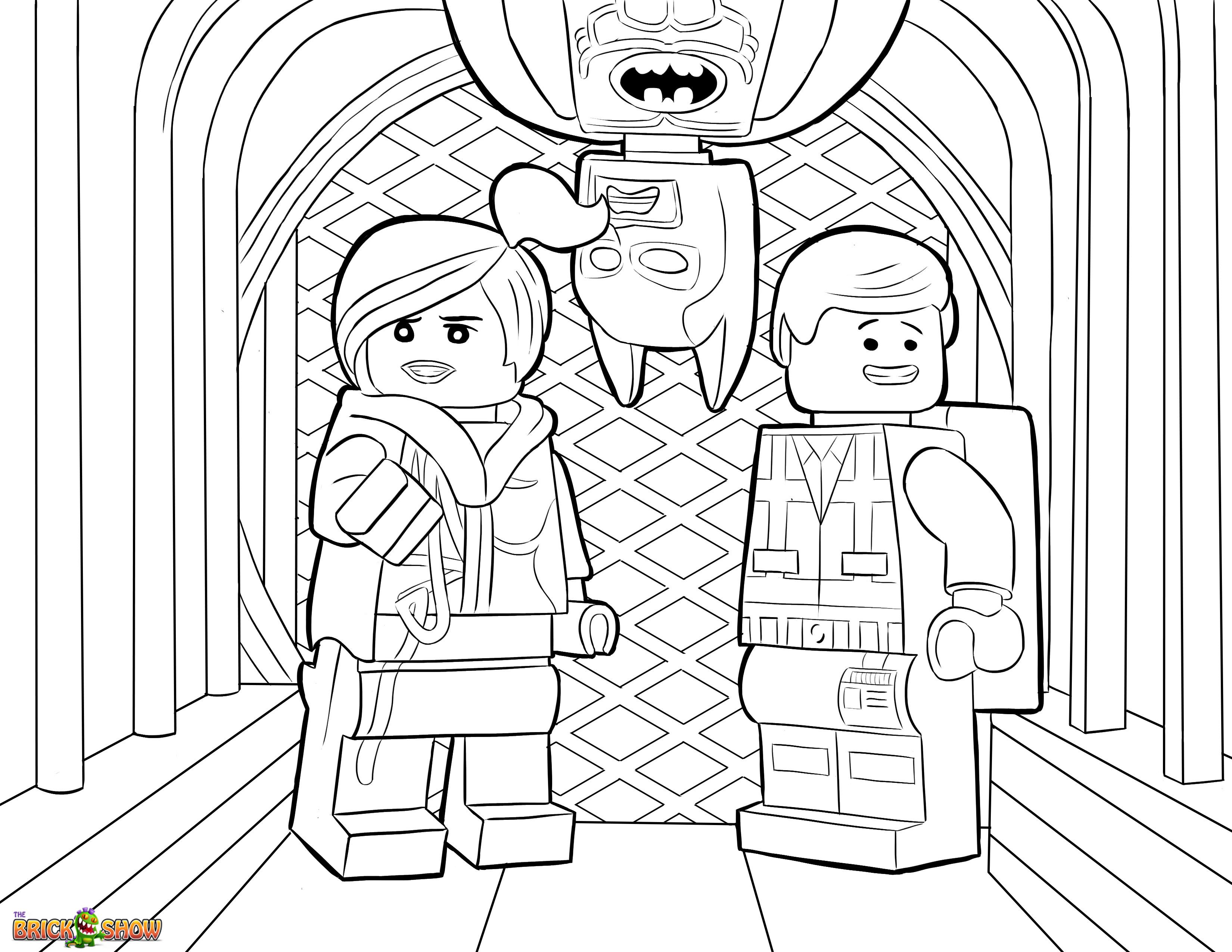 dibujos para colorear de lego movie 2 - Clip Art Library