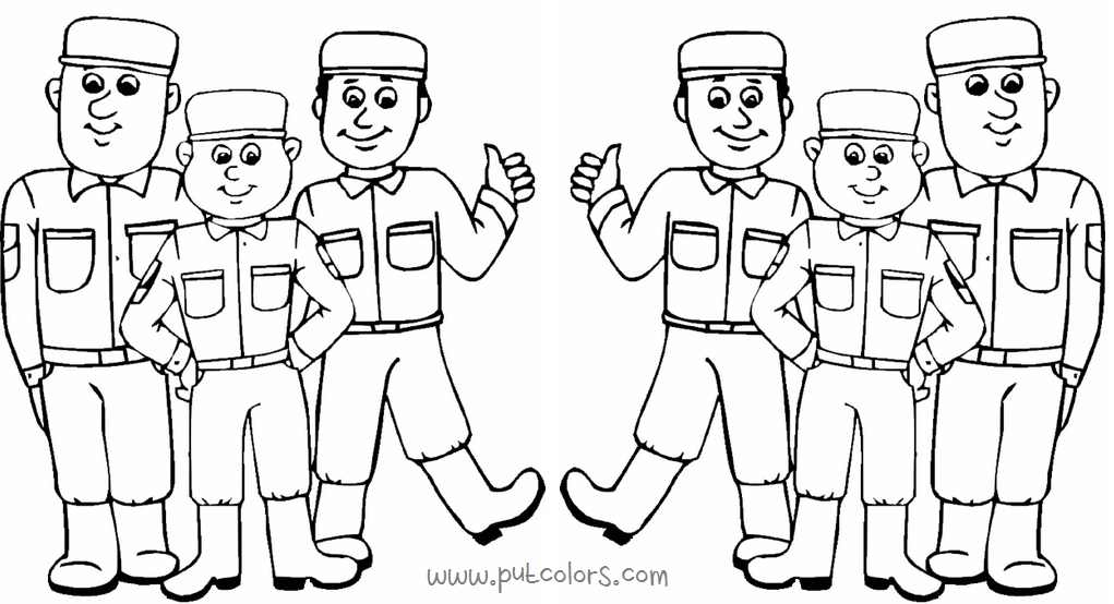 army soldier drawings for kids