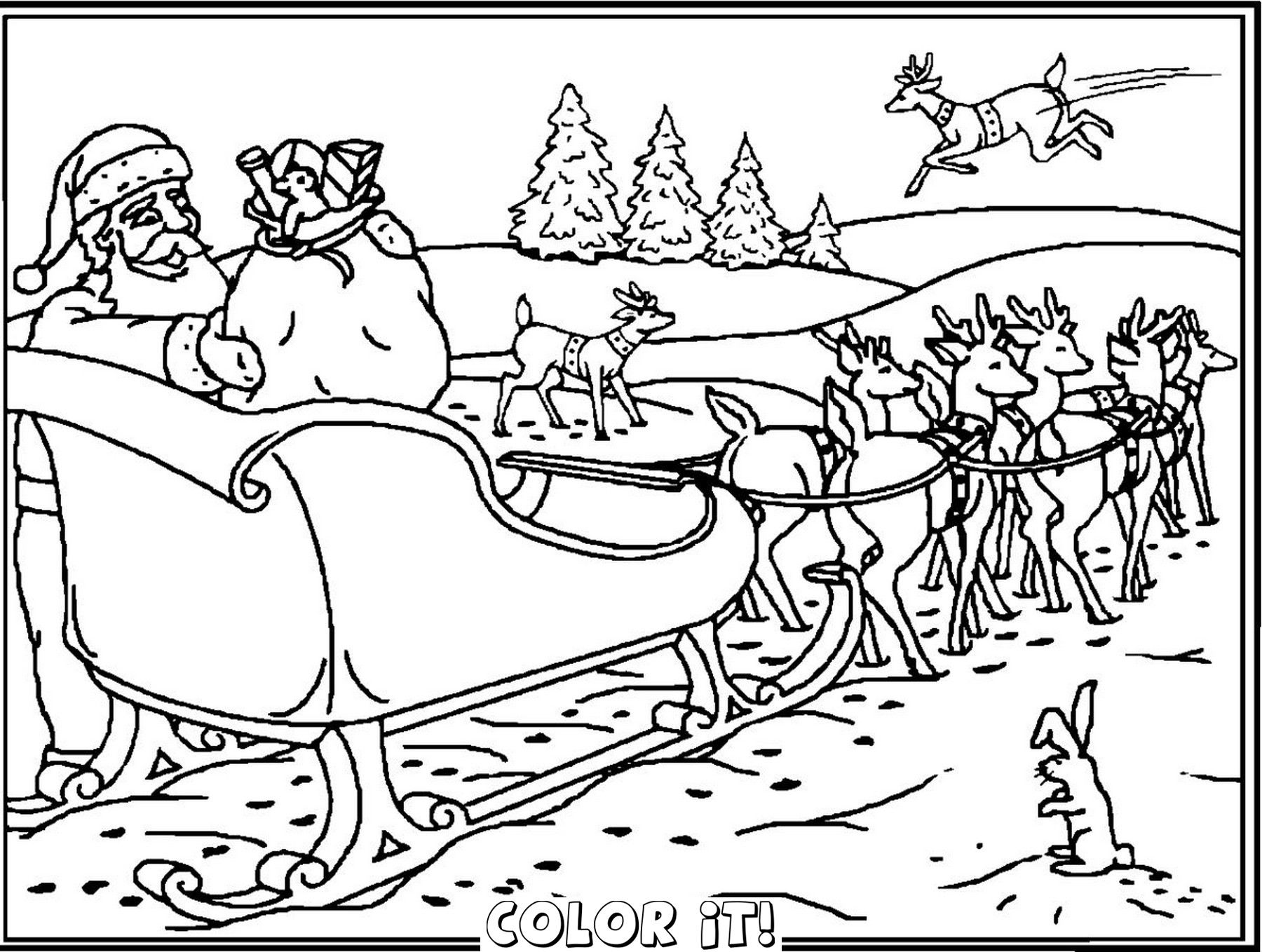 noel coloring pages