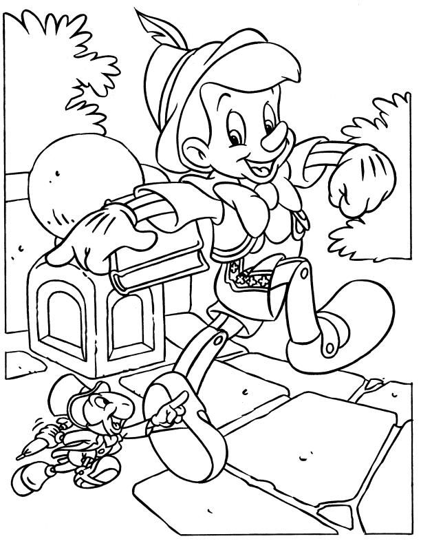 Coloring Pages Disneyland