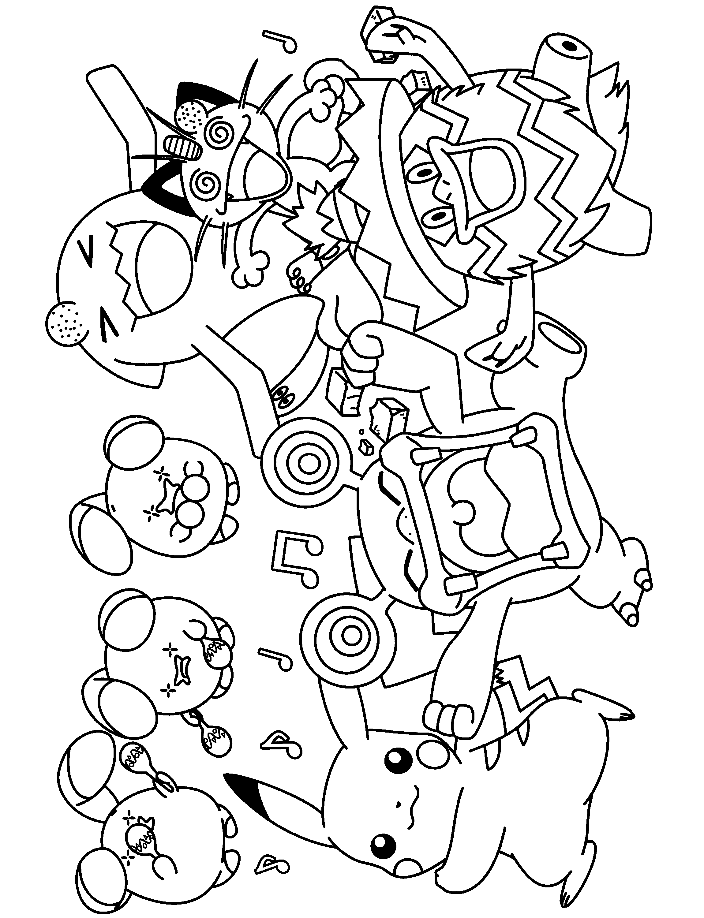 Pokemon Colouring Pages Free Printable