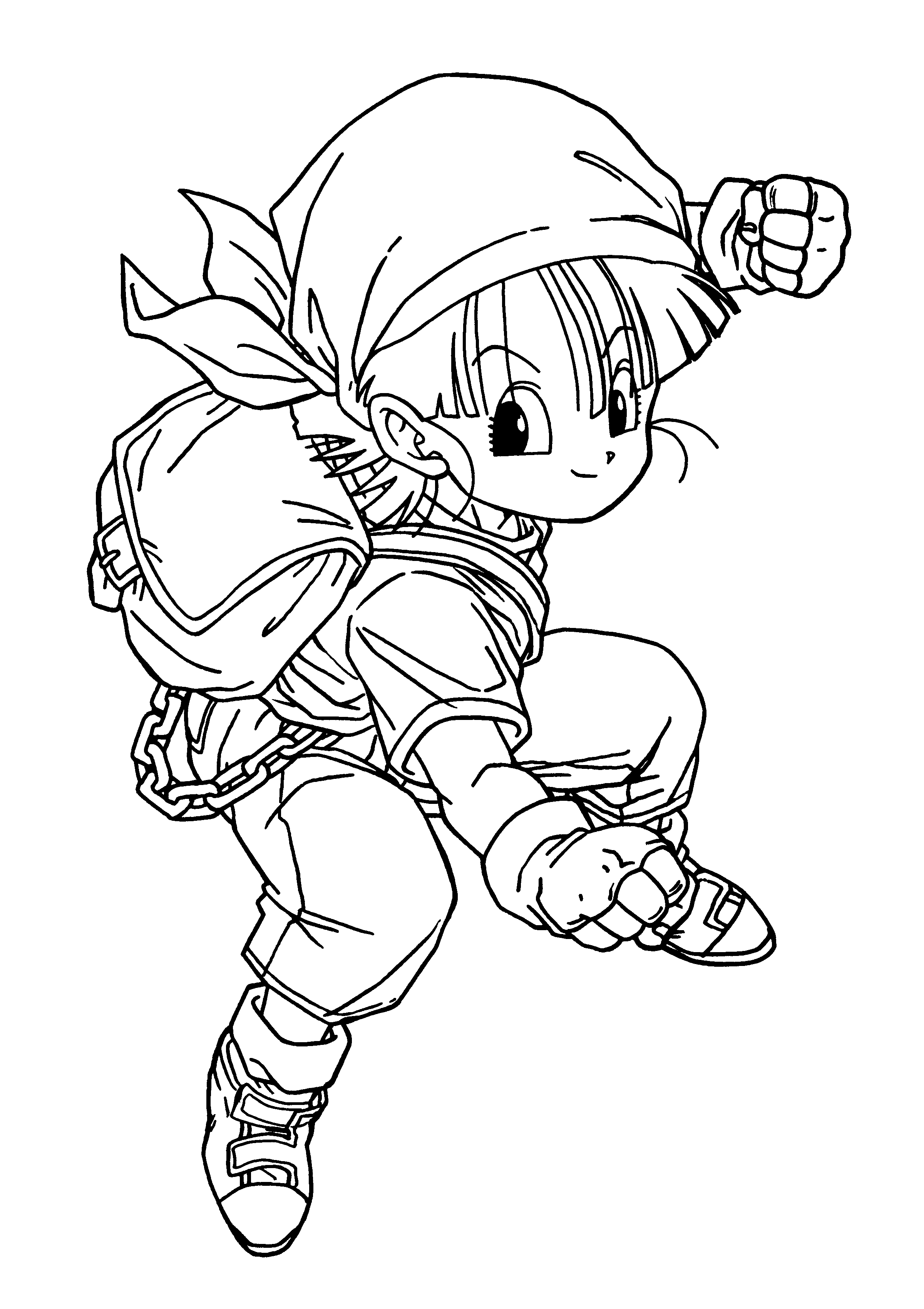 Dragon Ball Gt Coloring Pages