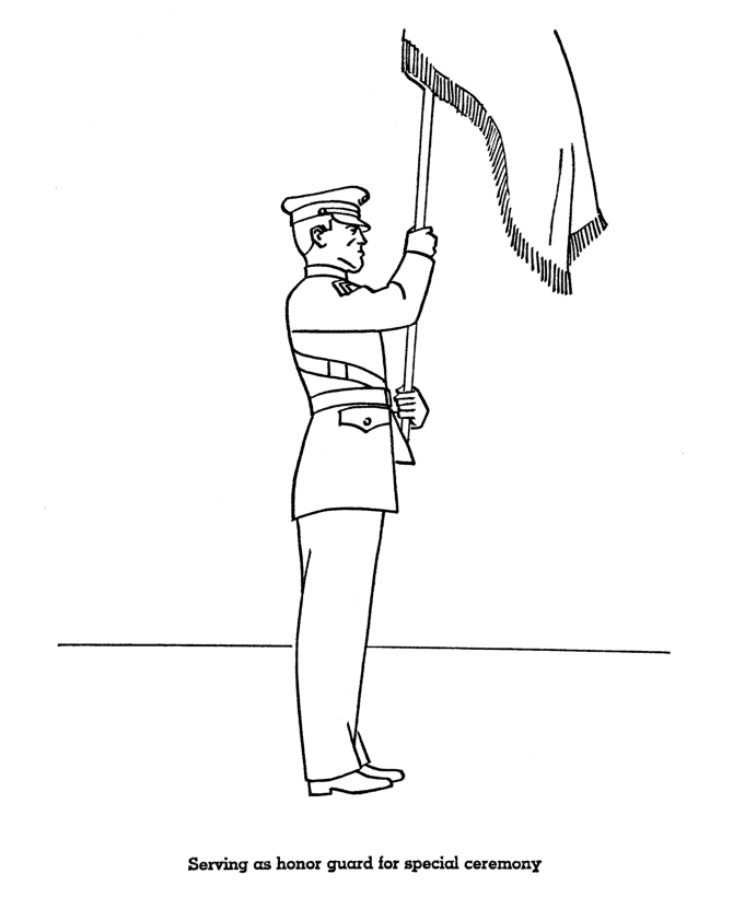 Marines Coloring Pages