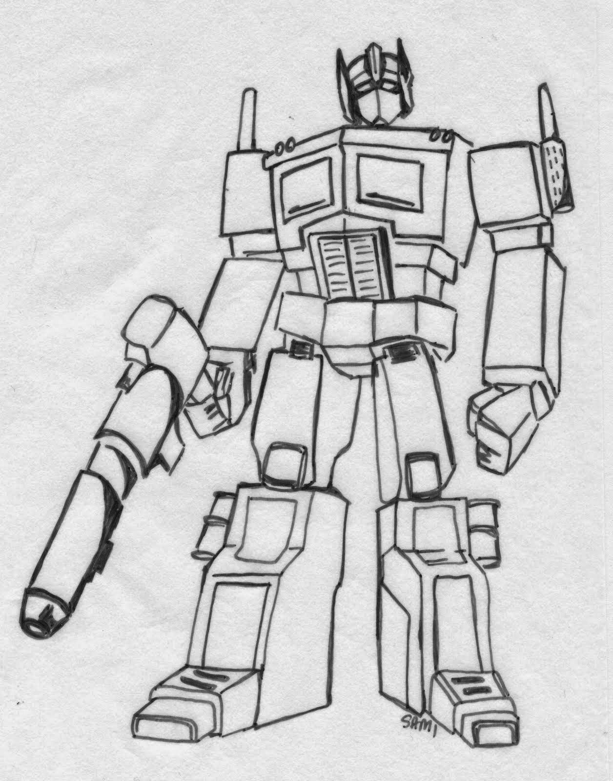 AWESOME How to Draw TRANSFORMERS - OPTIMUS PRIME | Transformers optimus  prime, Optimus prime, Transformers optimus