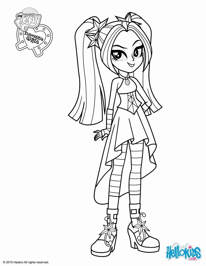 Free My Little Pony Equestria Girls Coloring Pages Download Free My 