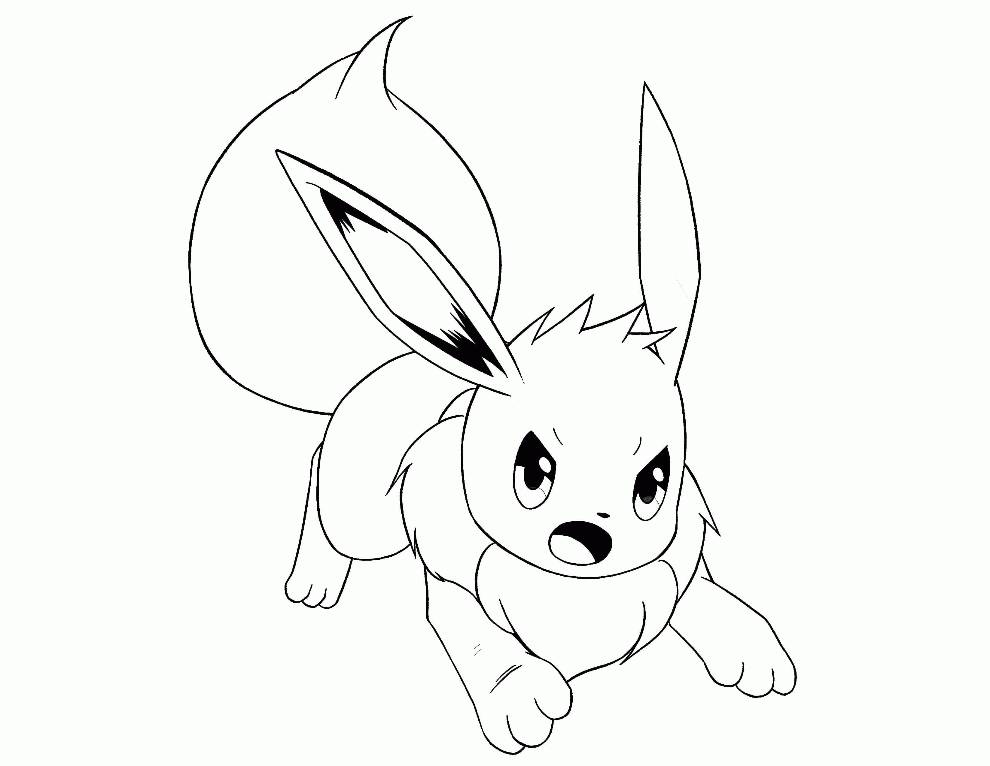 25+ Great Picture of Eevee Coloring Pages - albanysinsanity.com  Pikachu  coloring page, Pokemon coloring pages, Pokemon coloring