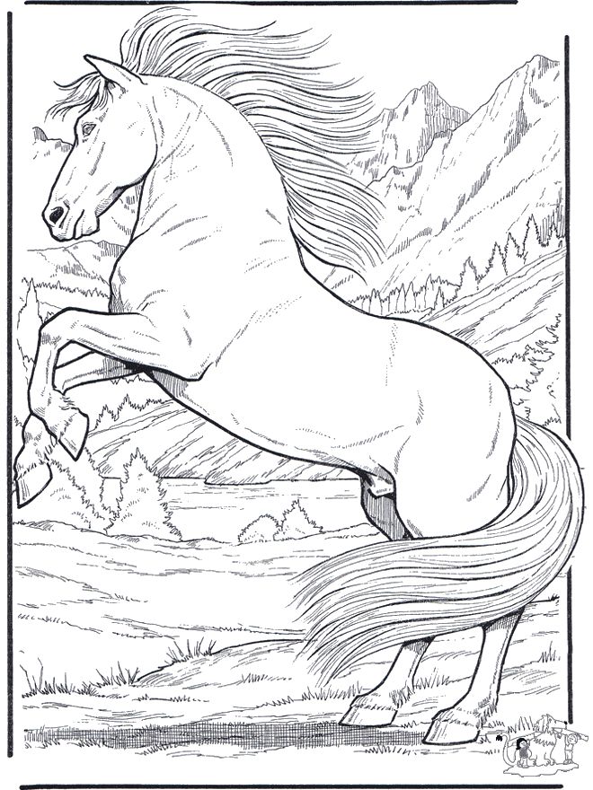 Free Free Printable Realistic Horse Coloring Pages, Download Free Free ...