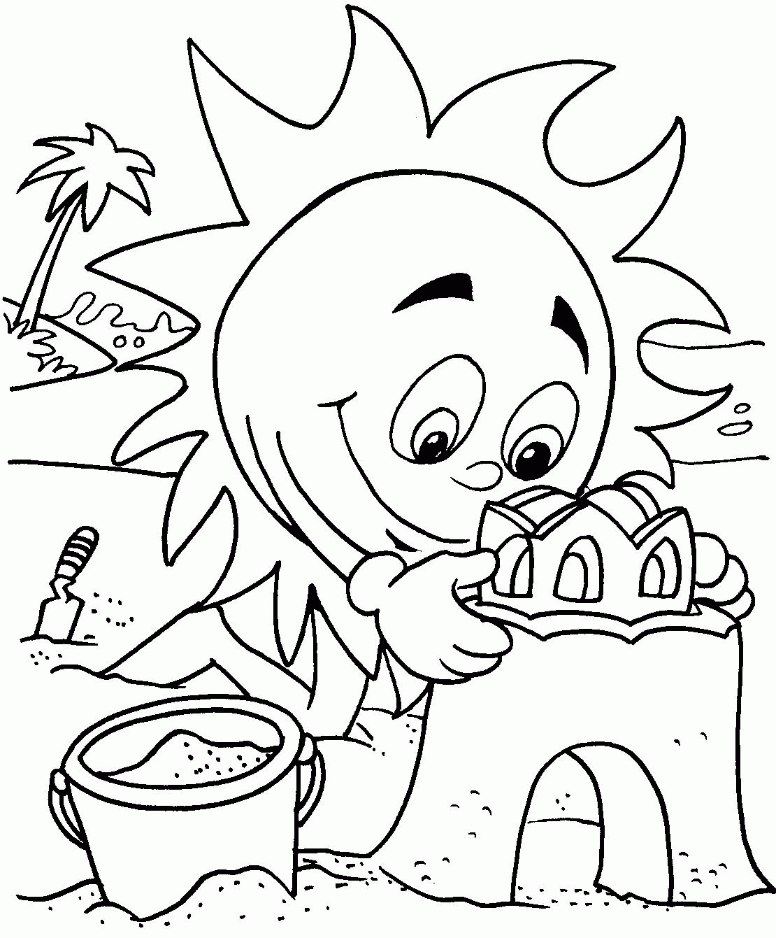 Summer Coloring Pages and Book | Unique Coloring Pages