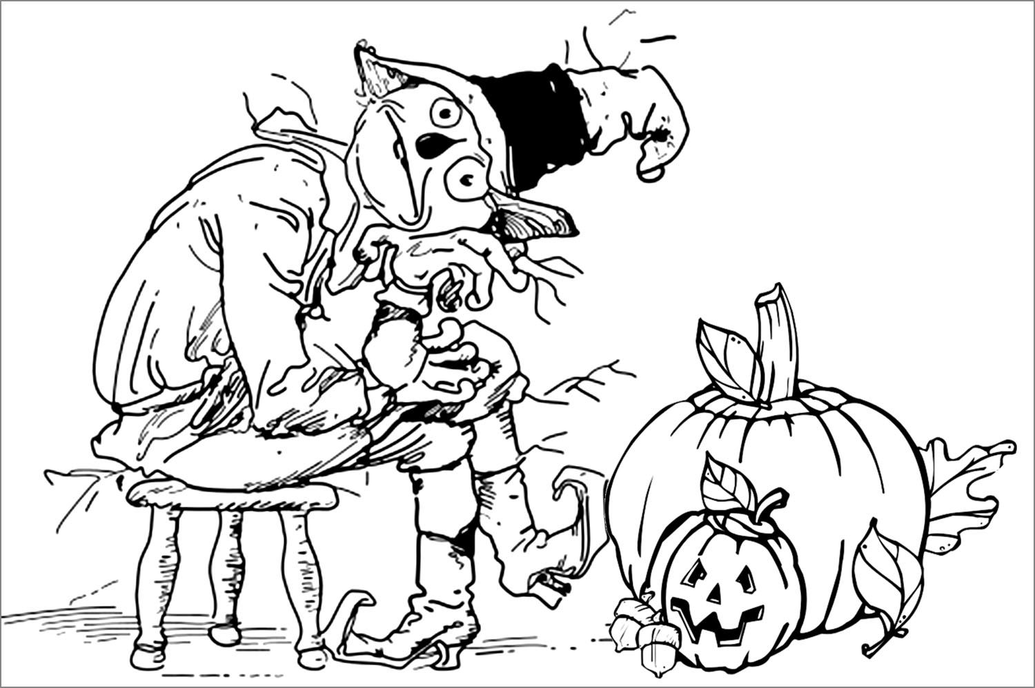 Free Free Printable Disney Halloween Coloring Pages Download Free Free 