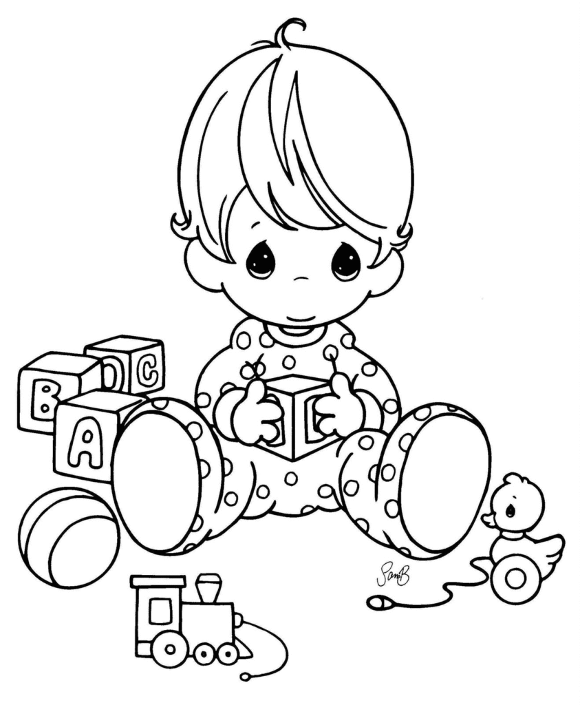 Baby Coloring Pages Mickey Mouse Baby Coloring Pages Baby Coloring