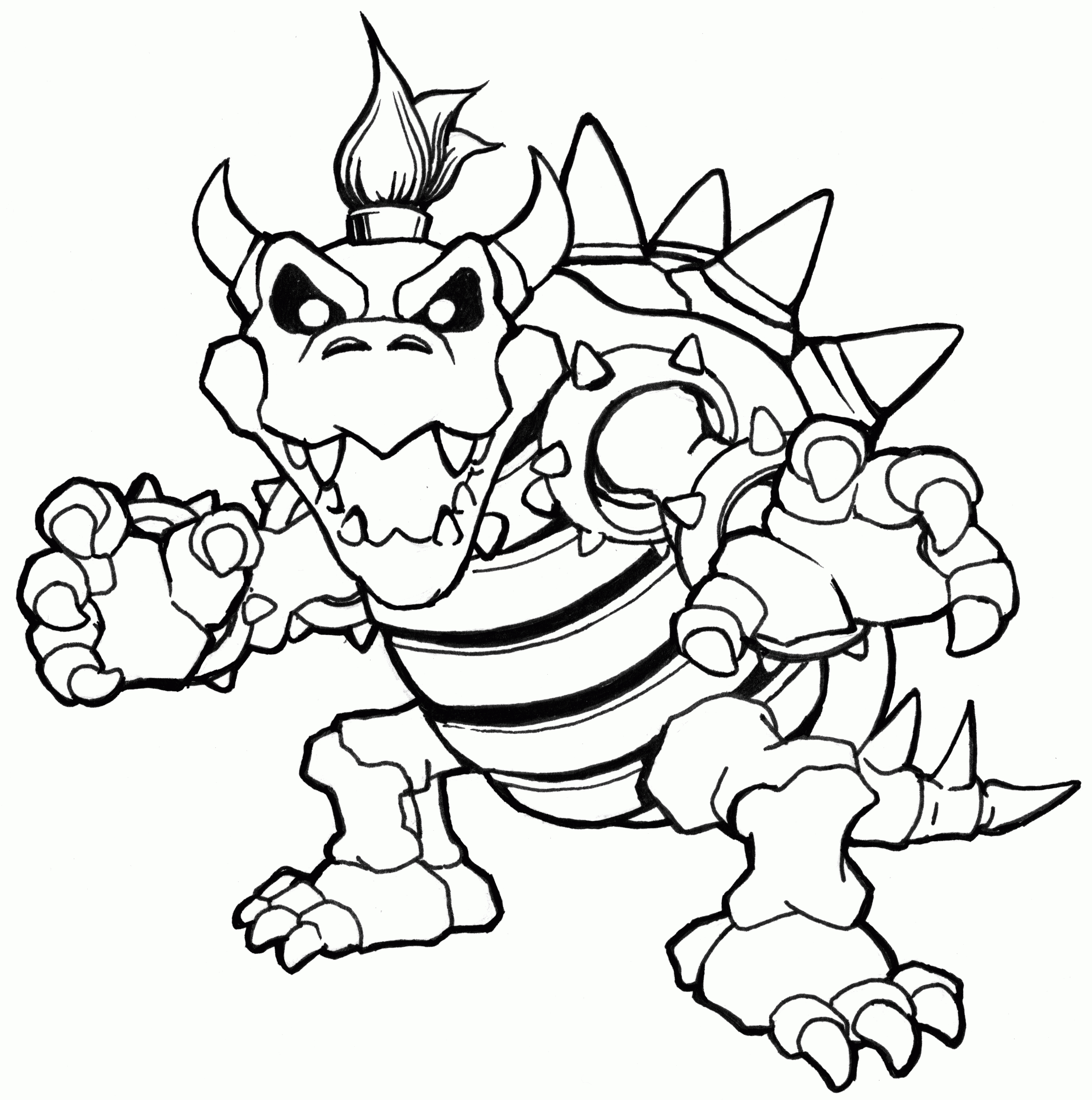 koopa coloring pages