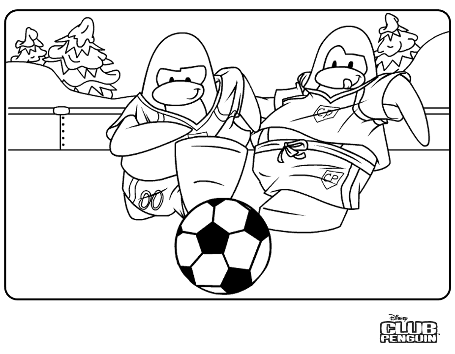 Free Club Penguin Coloring Pages Print, Download Free Club Penguin Coloring  Pages Print png images, Free ClipArts on Clipart Library