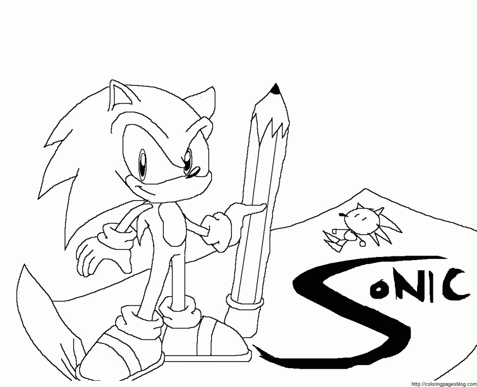 tails exe coloring page - Clip Art Library