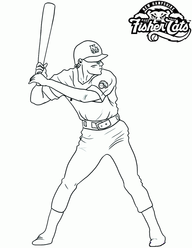 Mlb Logo Coloring Pages