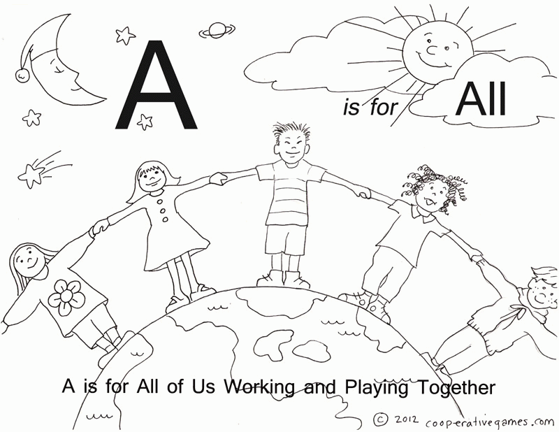 Cooperation Coloring Pages | Free Printable Coloring Pages | Free